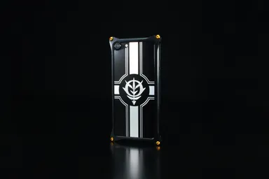 機動戦士ガンダム×Gild design iPhone 8/7ケース ジオンブラック(1)