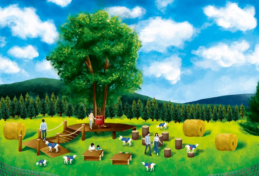 星野リゾート　トマム
「ヤギの郵便屋さん」が新登場
実施期間：2019年4月27日〜6月30日