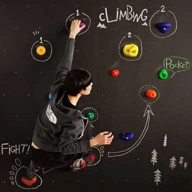 「住＋(じゅうたす)ボルダリングパネル」イメージ2