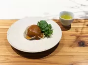 川根×蕎麦ラビオリとイノシシ