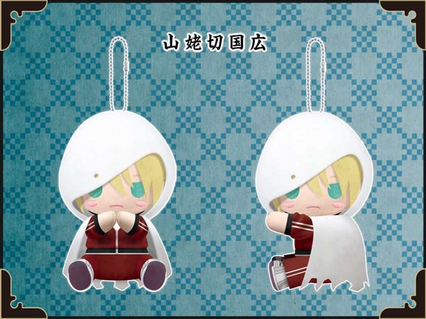 刀剣育成シミュレーションゲーム『刀剣乱舞-ONLINE-』より、
山姥切国広、山伏国広、岩融、今剣がぴたぬいで登場！
