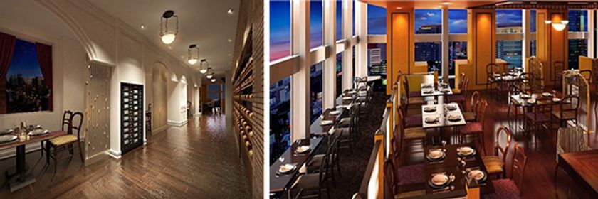 【第一ホテル東京】日本ワインを楽しむ、最上階ラウンジ
2019年2月23日（土）リニューアルオープン
期待感高まる優美な空間「ワインウォールのある邸宅」