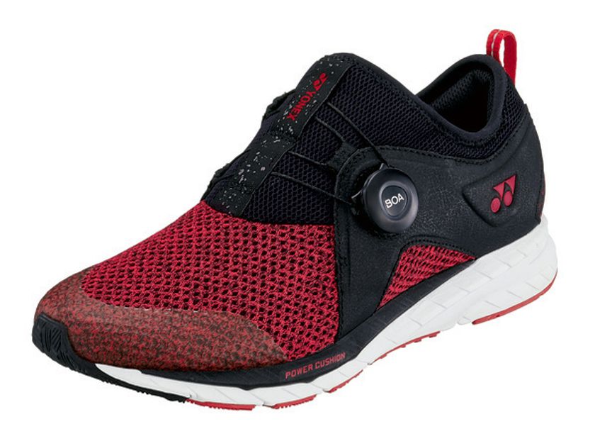 12mの高さから落とした生卵が割れずに6m以上跳ね返る
「パワークッションプラス」搭載
Boaフィットシステムが足アーチを快適サポート
セーフラン350M(男性用)・350L(女性用)
2019年3月下旬より発売