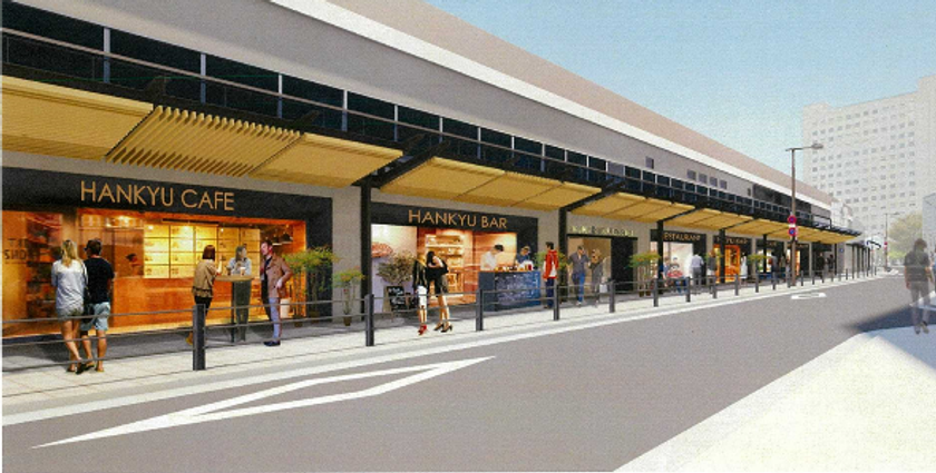 梅田・茶屋町エリアに新しい飲食街が誕生！
3月28日（木）に「茶屋町あるこ」がオープンします
～バラエティ豊かな7店舗が登場～