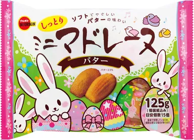 125gミニマドレーヌバター(イースター)
