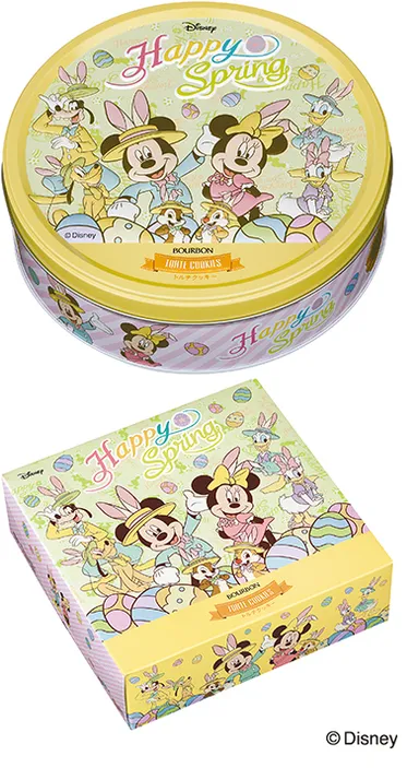 トルテクッキー缶(ディズニーイースター)