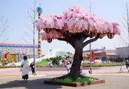 レゴブロックで作られたサクラの木