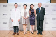 写真左から、マイケル・チョップ、齋藤 真理子氏、安藤 美姫さん、天ケ瀬 晴信・AIFN理事長