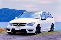 おもしろレンタカーがAMG C63ワゴンパフォーマンスパッケージを　野田本店でレンタル開始　