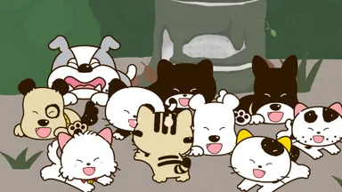 映画「タマとふしぎな石像」より