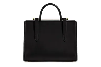 The-Strathberry-Midi-Tote Black Back