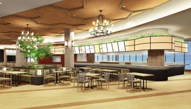 3階フードコートパース