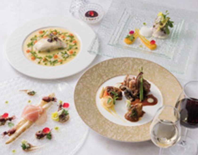 フランス、日本の“春の食材”を
フレンチや鉄板焼、日本料理でレストランフェア
「Spring Specialite(スプリング スペシャリテ) -春のおすすめ料理-」
2019年3月1日（金）より　レストラン3店舗にて