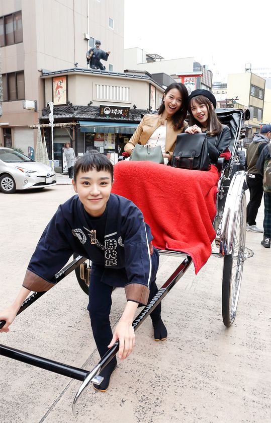 大人気コミック『のの湯』ドラマ化決定！
～純粋女子歌わないけど、銭湯巡ります！～
2019年4月14日（日）よる7時スタート！