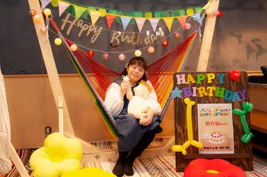 ぬっくもっく(R)deバースディのフォトブース