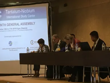 2018年10月にアフリカで開催されたタンタル国際会議の模様1