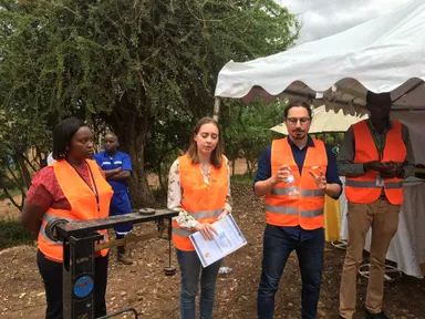 アフリカでのタンタル資源開発現場2