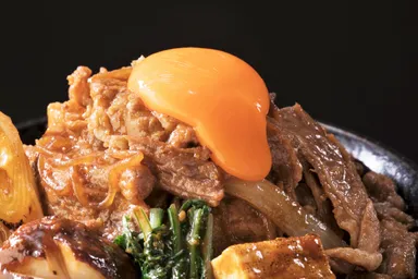 濃厚なすき焼き