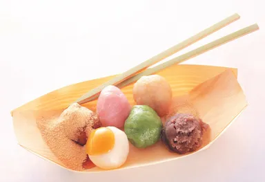 舟皿盛り付け例