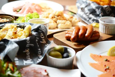 170種類を超える充実したメニュー