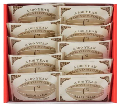 チョコレートマドレーヌ　10個身箱　本体価格1,200円 (税込価格1,296円)