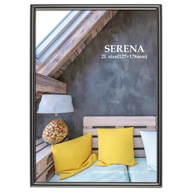メタルフォトフレーム SERENA（セレーナ）01 2Lサイズ 1面 ブラック