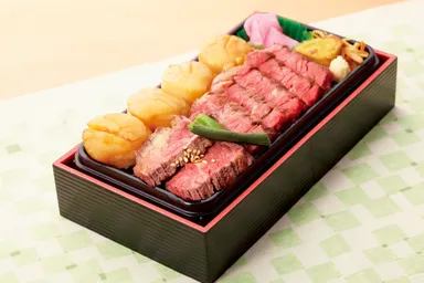 ＜道の駅なかがわ＞猿払産ホタテと北海道牛食べ比べ