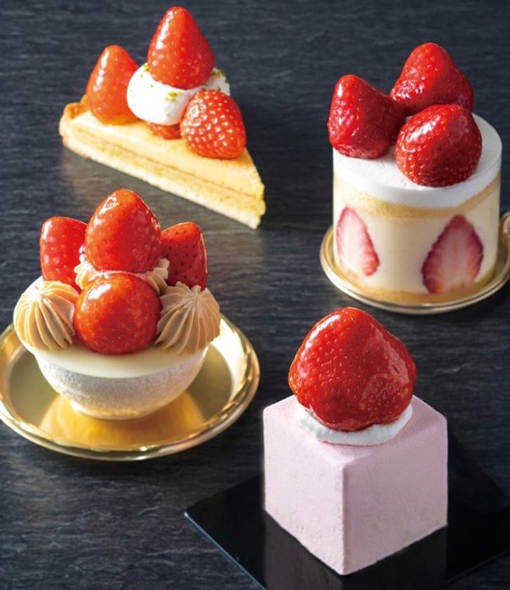 四角い苺大福！？和菓子派必見のスイーツや新食感ケーキも！
魅惑の苺が楽しめる「ストロベリースイーツ」
2019年3月1日（金）より大阪新阪急ホテルにて販売