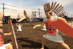 マツリの様子もARで出現