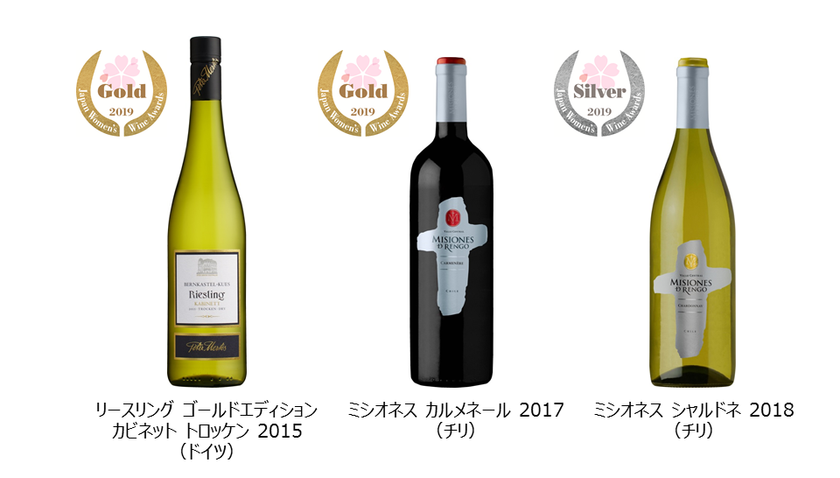 「“SAKURA” Japan Women's Wine Awards 2019」にて
白鶴酒造のワイン3商品がゴールドなど受賞