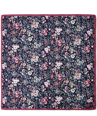 ダリア 45×45 シルク ツイル スカーフ