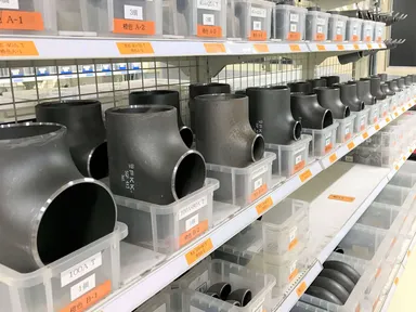 整理・整頓された棚