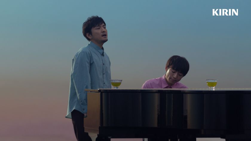 高橋一生のピアノ伴奏で
森山直太朗が熱唱！「キリン 生茶」　新CM公開！
楽曲は、名作「Tea For Two（二人でお茶を）」
Web限定メイキング&インタビュー映像も公開