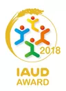 IAUD受賞ロゴ