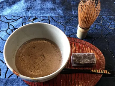 ♪抹茶のように泡立てて！