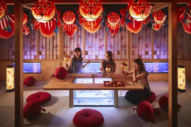 【青森屋】 金魚ねぷた処(1)