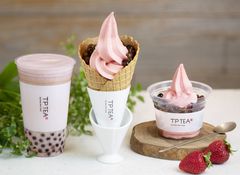 春水堂プロデュースの台湾ティースタンド『TP TEA』　東武百貨店 池袋本店に3月20日(水)オープン！～タピオカ苺ラテ・タピオカ苺ソフトクリーム新発売～