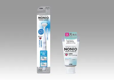 NONIO 舌クリーナーとNONIO 舌専用クリーニングジェル