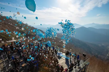 【トマム】雲海テラスオープニングセレモニーメイン