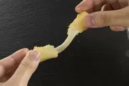 モッツァレラチーズ天ぷら　のびーるイメージ画像