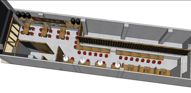 浜松餃子 浜太郎　浜松駅前店　店内