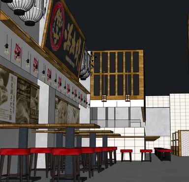 浜松餃子 浜太郎　浜松駅前店　店内2