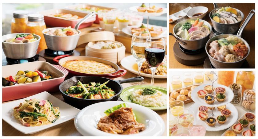 春の新メニューが登場！和洋中の料理やデザート、
選べるスープの“NABE料理”も食べ放題
「春のランチビュッフェ」開催
レストラン「ブールヴァール」　2019年3月5日（火）より