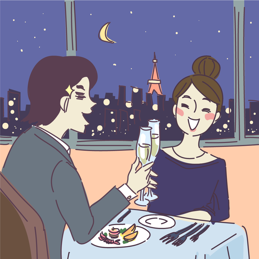 「アニヴェルセル総研」 第64弾、恋愛・結婚意識調査
いまどきカップルは最初にどんなデートを選んでいる!?
「初めて」から「３回目」までのデートの違いを調査