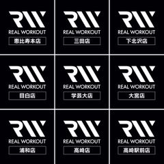 REAL WORKOUT グループ一覧ロゴ