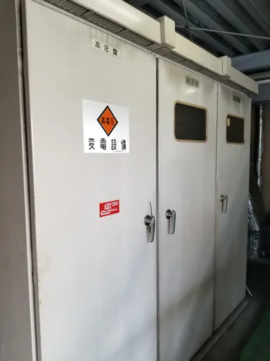 受電設備例(キュービクル)