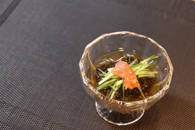 【夜メニュー】梅もずく