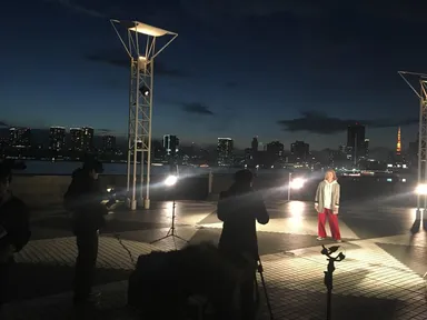 ミュージックビデオ制作風景１