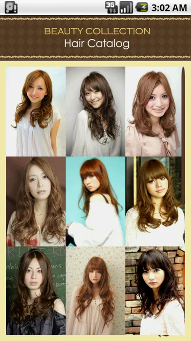 ヘアカタログ一覧