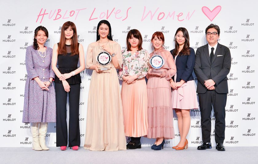 今、最も輝いている女性「HUBLOT LOVES WOMEN AWARD 2019」
女優の小雪さんが受賞！